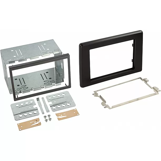 2-DIN Paneel Nissan NV400 - Opel Movano - Renault Master - Kleur : Zwart 2-DIN Paneel Nissan NV400 - Opel Movano - Renault Master - Kleur : Zwart