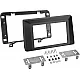 2-DIN Paneel Dacia Duster (SR) 2021-2022 - Kleur: zwart