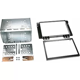 2-DIN Paneel Land Rover Land Rover Freelander (LN/LND Facelift) 2004-2006 Kleur: Zwart