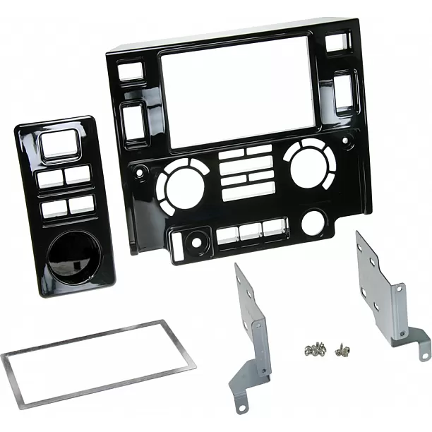2-DIN Paneel Land Rover Defender 2007- Piano Black 2-DIN Paneel Land Rover Defender 2007- Piano Black