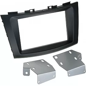 2-DIN Paneel Suzuki Swift (FZ/NZ) 2010-2017 Kleur: Zwart