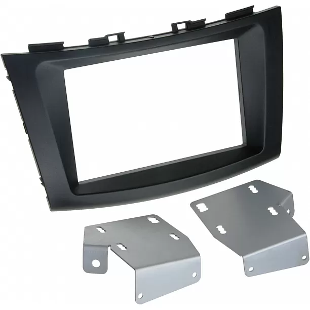 2-DIN Paneel Suzuki Swift (FZ/NZ) 2010-2017 Kleur: Zwart 2-DIN Paneel Suzuki Swift (FZ/NZ) 2010-2017 Kleur: Zwart