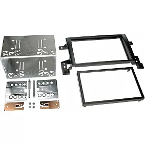 2-DIN Paneel Suzuki Grand Vitara (JT) 2005-2015 Kleur: Zwart