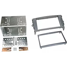 2-DIN Paneel Toyota Auris (E150) /Toyota Verso (AR2)  ->2013 | Kleur: Antraciet Grijs
