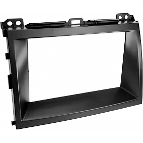 2-DIN Paneel Toyota Land Cruiser Prado (J12)- Lexus GX470 (UZJ120) - Kleur: Zwart