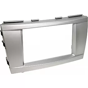 2-DIN Paneel Toyota Camry (XV4) 2006-2011 Kleur: Zilver