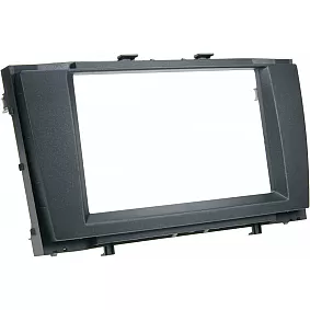 2-DIN Paneel Toyota Avensis (T27) 2009-2015 Kleur: Zwart