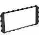 2-DIN Paneel Toyota iQ (AJ1) 2009-2019 Kleur: Zwart 2-DIN Paneel Toyota iQ (AJ1) 2009-2019 Kleur: Zwart