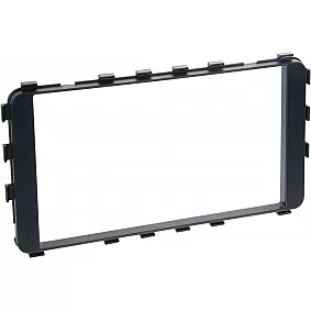 2-DIN Paneel Toyota Yaris (XP9)  01/2006-10/2011 Kleur: Zwart