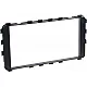 2-DIN Paneel Toyota Yaris (XP9) 01/2006-10/2011 Kleur: Zwart 2-DIN Paneel Toyota Yaris (XP9) 01/2006-10/2011 Kleur: Zwart