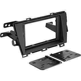 2-DIN Paneel Toyota Prius III ZVW30/ZVW35 (XW3) Prius+ (XW3/XW4)  Kleur: Zwart (METRA)