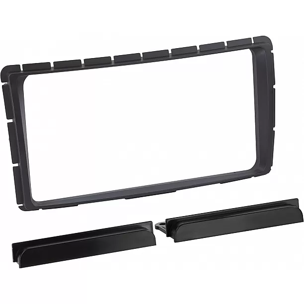 2-DIN Paneel Toyota Hilux N25 facelift 2011-2016 Kleur: Zwart 2-DIN Paneel Toyota Hilux N25 facelift 2011-2016 Kleur: Zwart