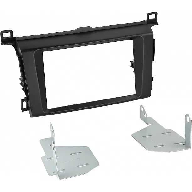 2-DIN Paneel Toyota RAV4 2013-2018 Kleur: Zwart 2-DIN Paneel Toyota RAV4 2013-2018 Kleur: Zwart