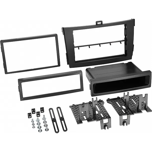2-DIN Paneel met pocket Toyota Corolla 2009-2013 Kleur: Zwart 2-DIN Paneel met pocket Toyota Corolla 2009-2013 Kleur: Zwart