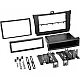 2-DIN Paneel met pocket Toyota Corolla 2009-2013 Kleur: Zwart 2-DIN Paneel met pocket Toyota Corolla 2009-2013 Kleur: Zwart
