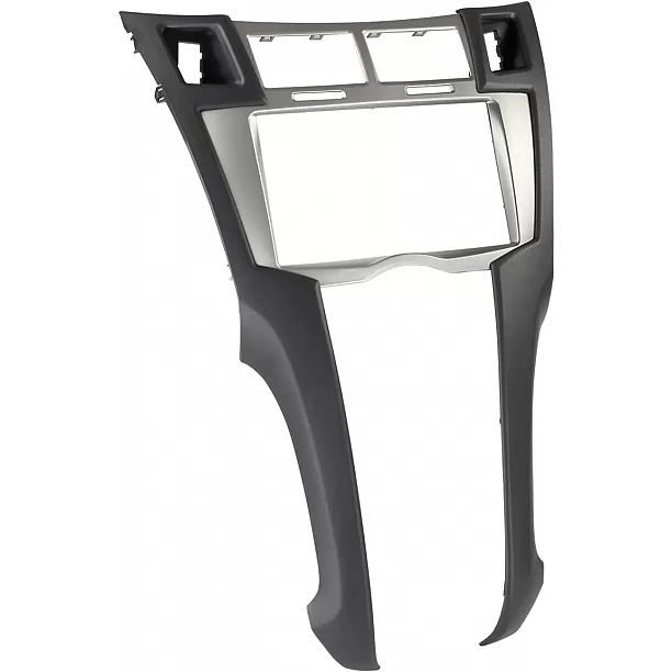 2-DIN Paneel Toyota Yaris 2006-2011 - Kleur: Zilver 2-DIN Paneel Toyota Yaris 2006-2011 - Kleur: Zilver