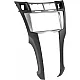 2-DIN Paneel Toyota Yaris 2006-2011 - Kleur: Zilver 2-DIN Paneel Toyota Yaris 2006-2011 - Kleur: Zilver