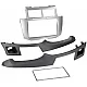 2-DIN Paneel Toyota Yaris 2006-2011 - Kleur: Zilver 2-DIN Paneel Toyota Yaris 2006-2011 - Kleur: Zilver