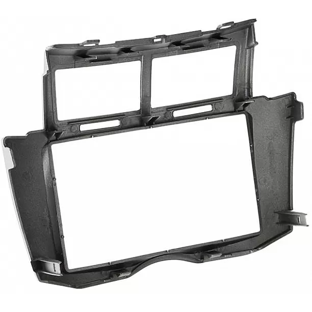 2-DIN Paneel Toyota Yaris 2006-2011 - Kleur: Zilver 2-DIN Paneel Toyota Yaris 2006-2011 - Kleur: Zilver