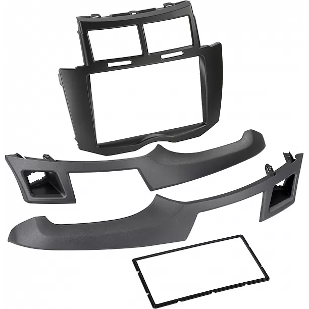 2-DIN Paneel Toyota Yaris 2006-2011 - Kleur: Zwart 2-DIN Paneel Toyota Yaris 2006-2011 - Kleur: Zwart