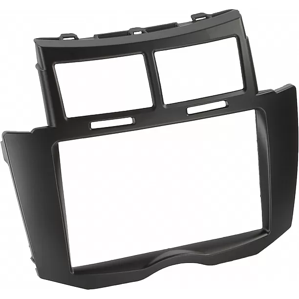 2-DIN Paneel Toyota Yaris 2006-2011 - Kleur: Zwart 2-DIN Paneel Toyota Yaris 2006-2011 - Kleur: Zwart