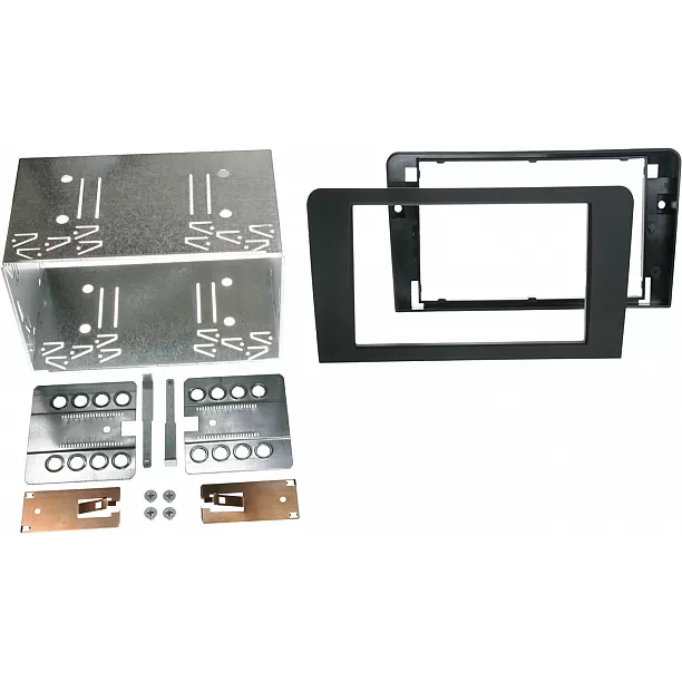 2-DIN Paneel Audi A3 (8P / 8PA) 2003-2013 - Kleur: Zwart 2-DIN Paneel Audi A3 (8P / 8PA) 2003-2013 - Kleur: Zwart