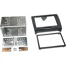2-DIN Paneel Audi TT (8J) 2006-2014 Kleur: Zwart