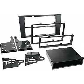 2-DIN Paneel Audi A4 (B5/8D) Symphony 1999-2000 Kleur: Zwart (METRA)