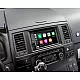 2-DIN Paneel Volkswagen T5/ Multivan - Touareq - Kleur: Zwart