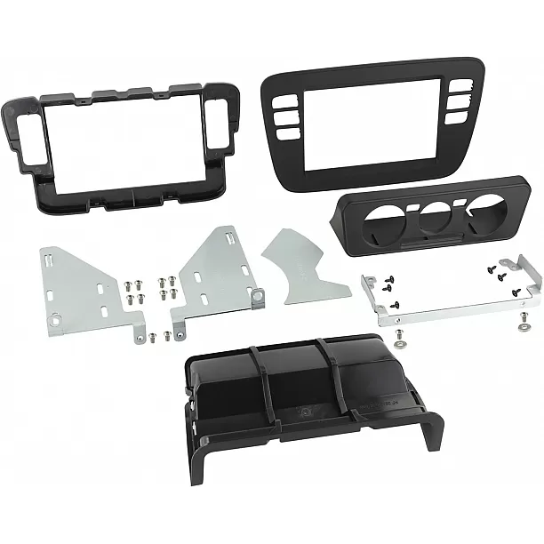 2-DIN Paneel Volkswagen up! / Seat Mii / Skoda Citigo 2011-2016 Kleur: Zwart 2-DIN Paneel Volkswagen up! / Seat Mii / Skoda Citigo 2011-2016 Kleur: Zwart