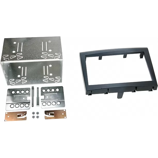 2-DIN Paneel Porsche 911 (997) / Boxster (987) / Cayman (987C) - Kleur: zwart 2-DIN Paneel Porsche 911 (997) / Boxster (987) / Cayman (987C) - Kleur: zwart