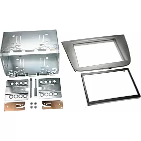 2-DIN Paneel Seat Altea (5P/5PN) / Altea XL (5P/5PN) Seat Toledo (5P/5PN  Kleur: Antraciet