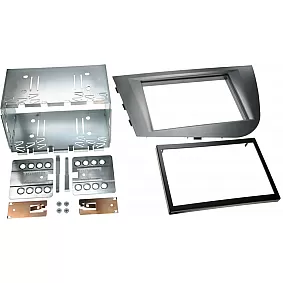 2-DIN Paneel Seat Leon (1P/1PN) 2005-2010 Kleur: Antraciet