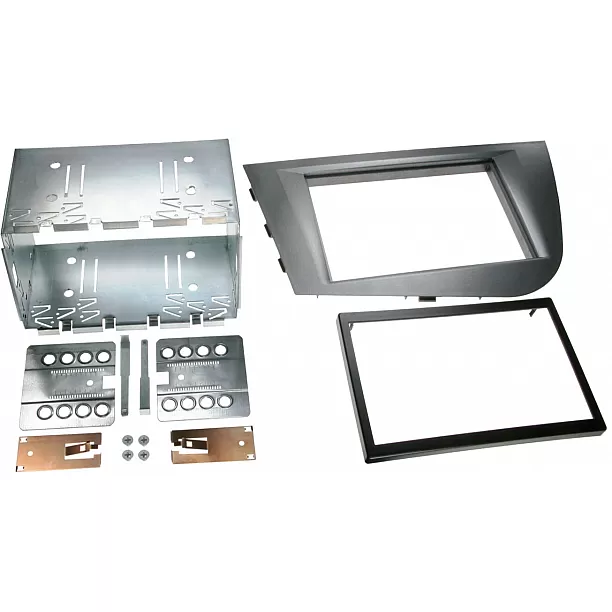 2-DIN Paneel Seat Leon (1P/1PN) 2005-2010 Kleur: Antraciet