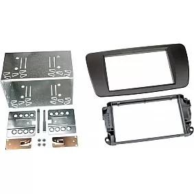 2-DIN Paneel Seat Ibiza (6J) 2008-2017 - Nit Zwart