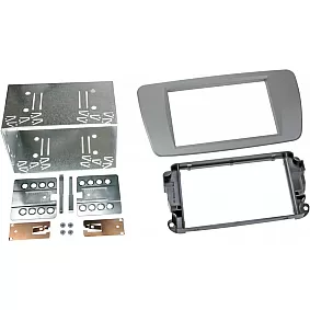 2-DIN Paneel Seat Ibiza (6J) 2008-2015 - Kleur: Dublin grijs