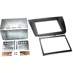 2-DIN Paneel Seat Leon (1P/1PN) 2005-2009 Klant: Zwart
