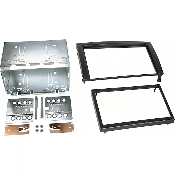 2-DIN Paneel Skoda Fabia (6Y) 2003-2007 Kleur: Zwart