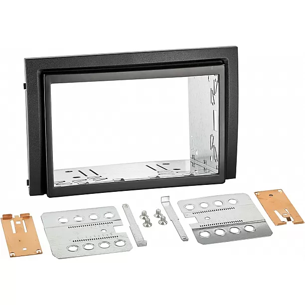 2-DIN Paneel Skoda Fabia (6Y) 2003-2007 Kleur: Zwart