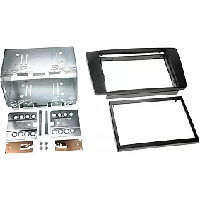 2-DIN Paneel Skoda Octavia (1Z) / Skoda Yeti (5L)  Kleur: Zwart