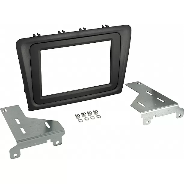 2-DIN Paneel Skoda Rapid 2013-2019 zwart 2-DIN Paneel Skoda Rapid 2013-2019 zwart