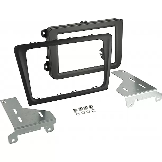 2-DIN Paneel Skoda Rapid 2013-2019 zwart 2-DIN Paneel Skoda Rapid 2013-2019 zwart