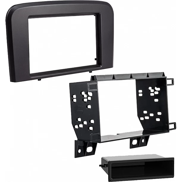 2-DIN-radiopaneel met opbergvak Volvo S80 (TS) 08/1998-06/2004 (METRA) 2-DIN-radiopaneel met opbergvak Volvo S80 (TS) 08/1998-06/2004 (METRA)