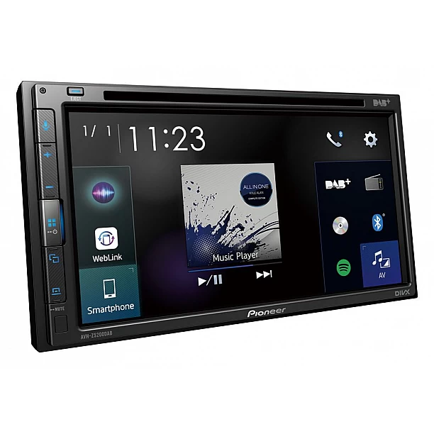 Pioneer AVH-Z5200DAB - Multimediaspeler - Dubbel Din - Apple Car Play - Bluetooth