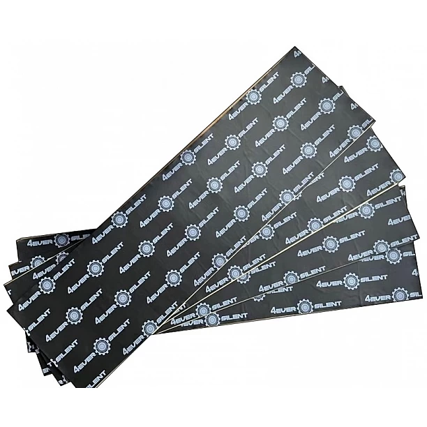 4ever Silent door kit Thermo Acoustic Soundproofing 4 sheets a 23x80cm, voldoende voor 2 deuren 4ever Silent door kit Thermo Acoustic Soundproofing 4 sheets a 23x80cm, voldoende voor 2 deuren