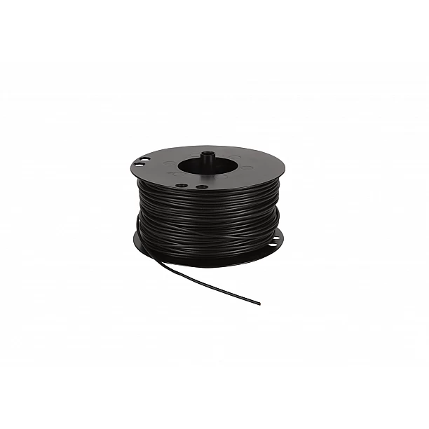 Voedingskabel haspel 1.50 mm² zwart 100 Meter
