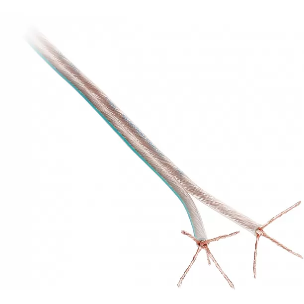Luidspreker kabel 2 x 4,00 mm transparant mint 100 Meter LET OP: UITLOPEND ARTIKEL, KAN NIET RETOUR! Luidspreker kabel 2 x 4,00 mm transparant mint 100 Meter LET OP: UITLOPEND ARTIKEL, KAN NIET RETOUR!