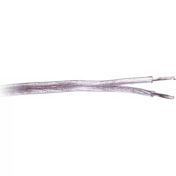 Luidspreker kabel 2 x 0,75 mm transparant rood 400 Meter Luidspreker kabel 2 x 0,75 mm transparant rood 400 Meter