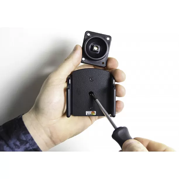 Brodit houder - Apple iPhone 5 / 12 Mini / 13 Mini / SE verstelbare houder met swivelmount. Met hoes