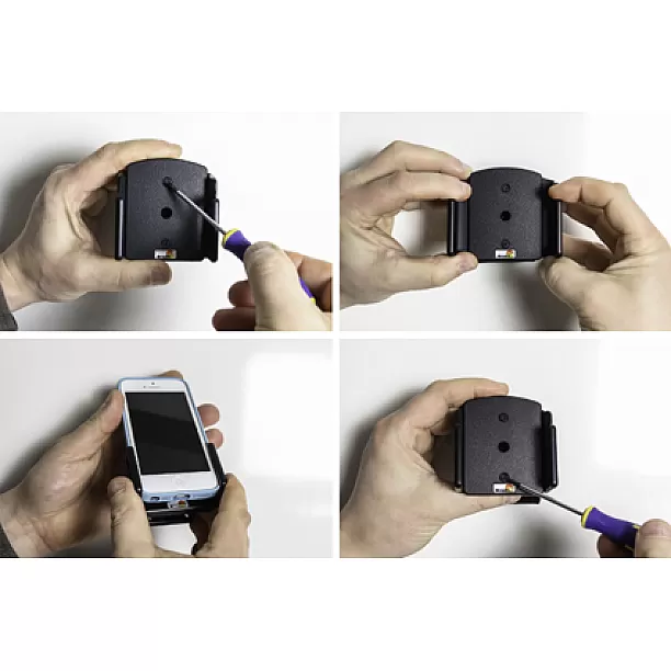 Brodit houder - Apple iPhone 5 / SE Passieve houder met cover passieve houder met swivelmount